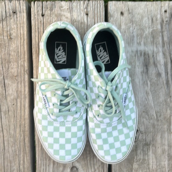 Vans checkered girls sneakers - Picture 2 of 4